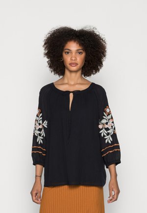 BLOUSE - Blouse - black