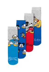 Disney 4ER PACK MICKEY MOUSE DONALD DUCK PLUTO SNEAKER - Socks - mehrfarbig