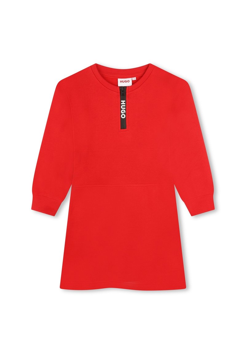 HUGO Kids Gebreide jurk rood