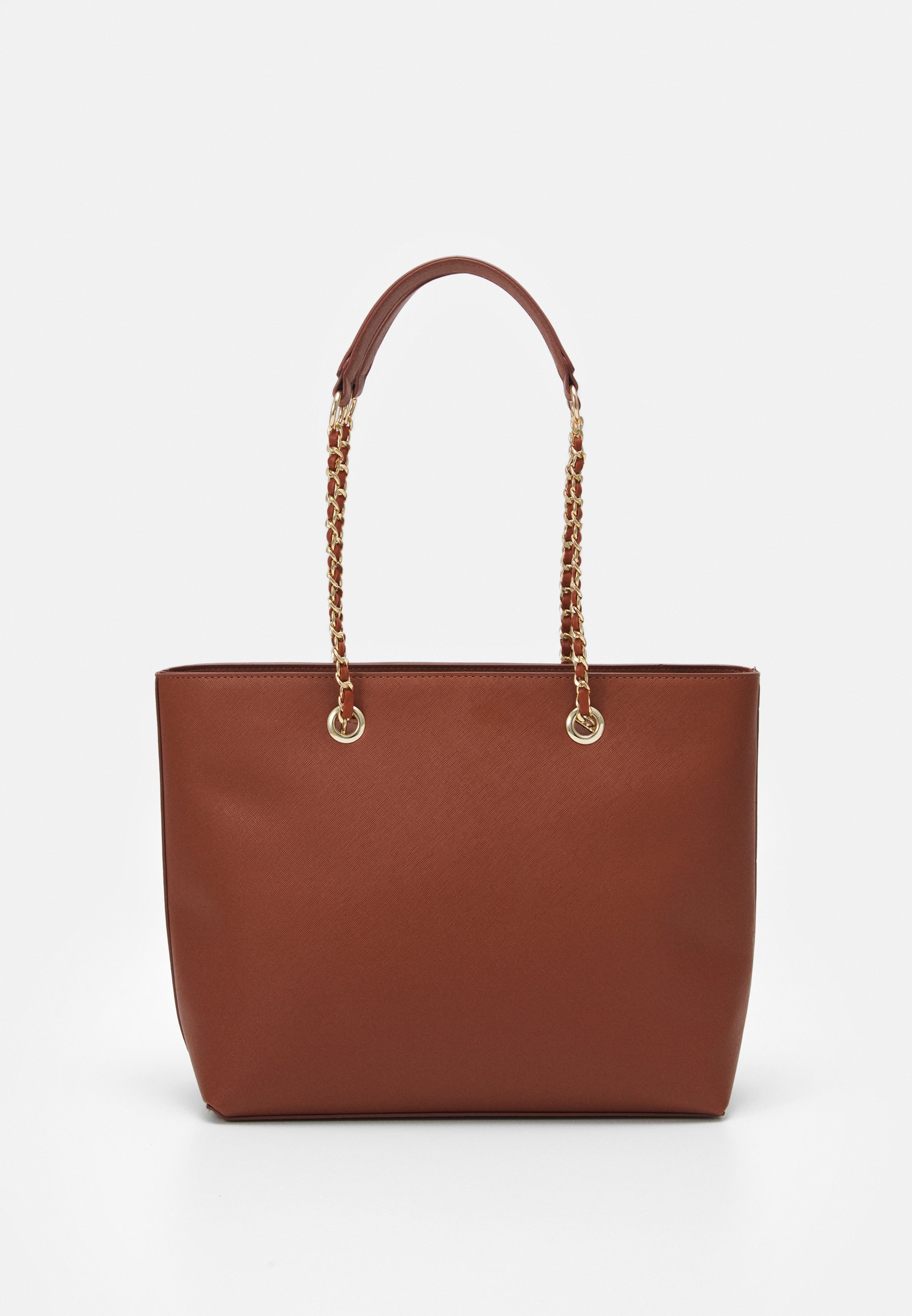 chain handle tote bag