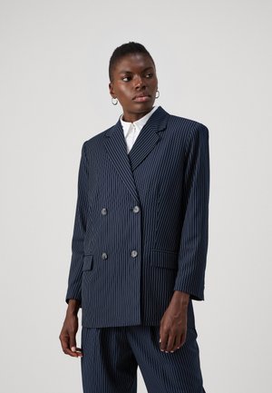 2nd Day HERMAN PINSTRIPE - Manteau court - dark blue