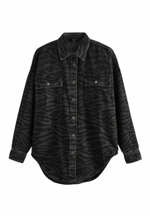Next PRINTED - Camicia - black zebra