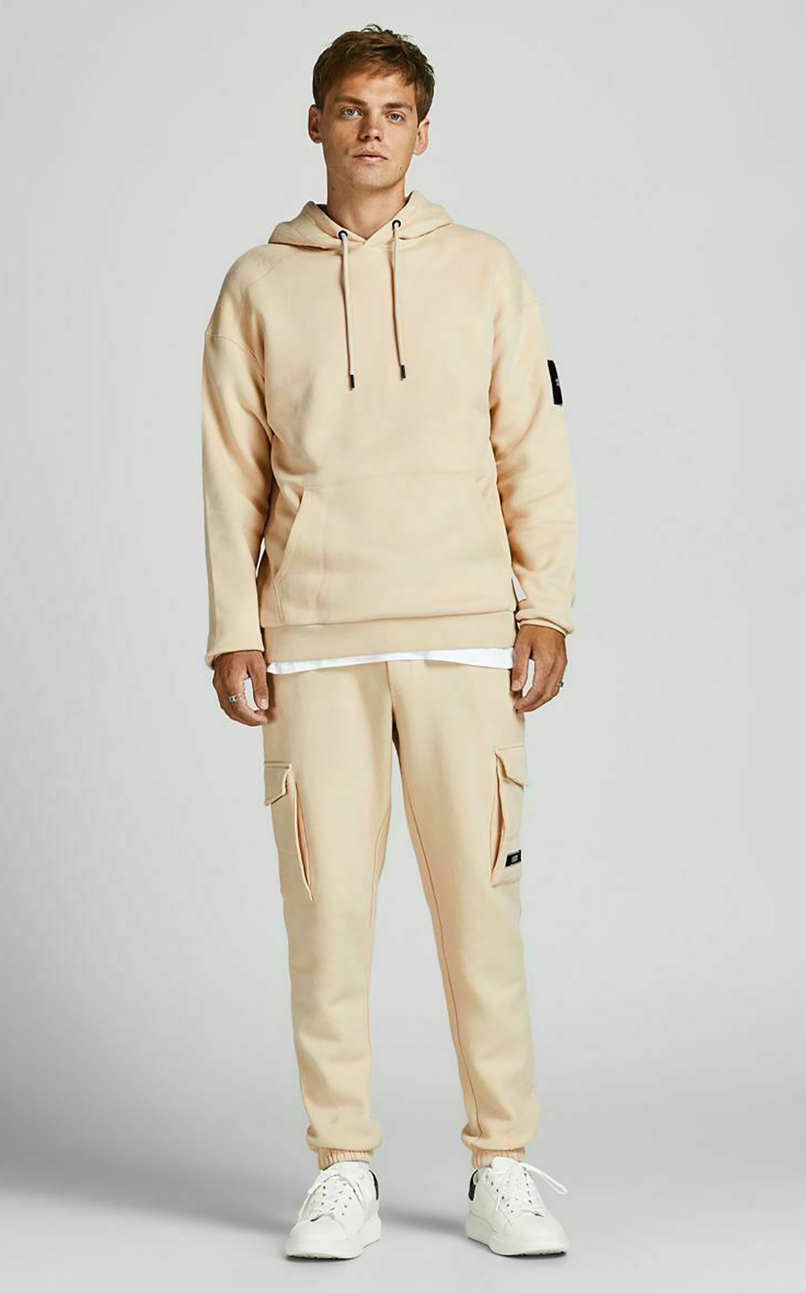 Jack \u0026 Jones Chándal - moonbeam/crema - Zalando.es