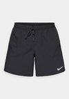 M NK DF STRIDE 7IN BF SHORT - Short de sport - black/reflective silver-coloured