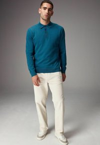 Next REGULAR FIT - Hosszú ujjú felső - turquoise blue