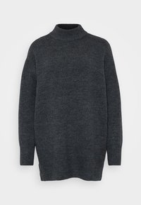 VMIRIS HIGHNECK - Trui - dark grey melange