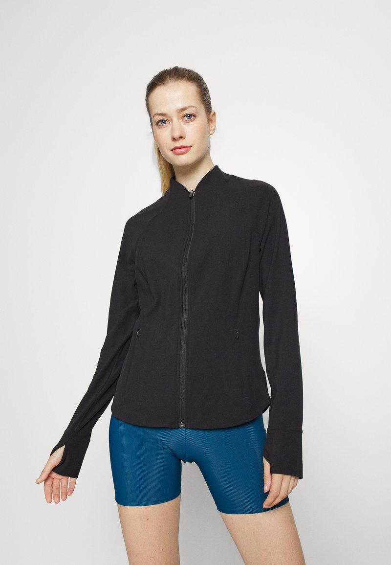 Athleta SALUTATION JACKET Training jacket black Zalando.ie