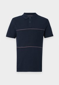 GLOBAL STRIPE BLOCKING - Polo - desert sky