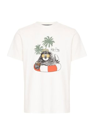 Blend BHJERRON - Print T-shirt - white sloth
