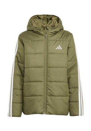 JUNIOR UNISEX - Talvitakki - olive strata black