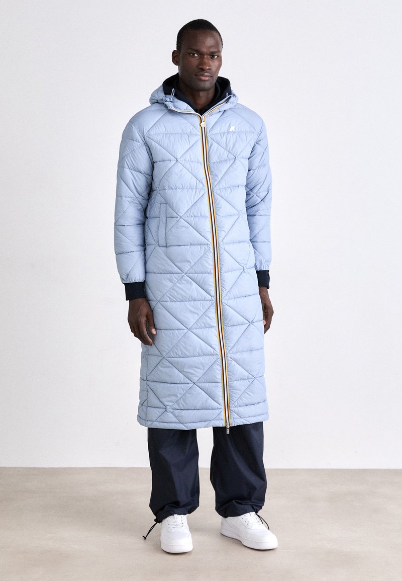 Manteau KNT En Laine Polaire - Bleu - Taille US 44 / EU 54 - Neuf Avec étiquettes