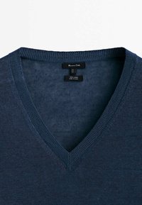Massimo Dutti Strickpullover - blue