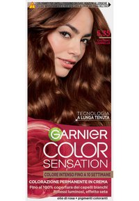 Garnier GARNIER COLOR SENSATION COLORAZIONE PERMANENTE, FINO A 10 SETTIMANE DI COLORE INTENSO - 3 PACK - Tinte capelli - castano cannella