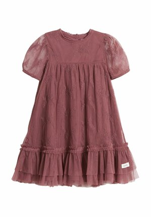 BRODERAD - Blusenkleid - purple