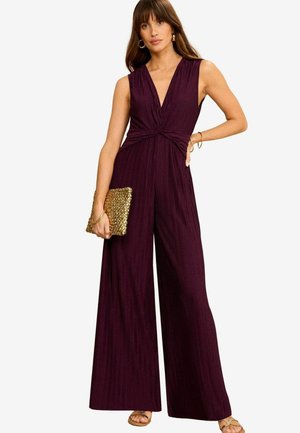 Love & Roses TWIST FRONT PLEATED  - Overal - red