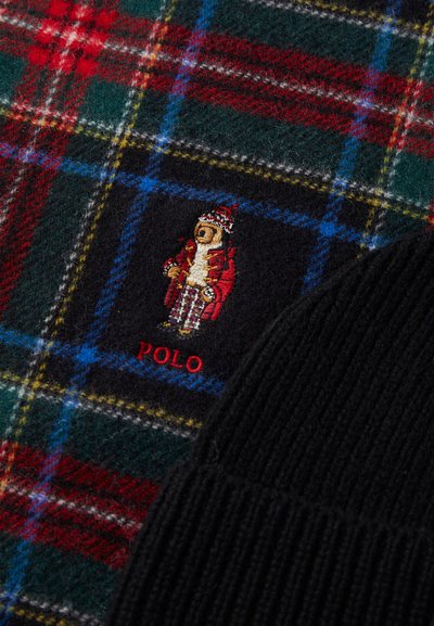 Polo Ralph Lauren GIFT BOX UNISEX SET - Čepice - black/multi-coloured