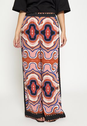 HANNY - Nohavice - strawberry ice print