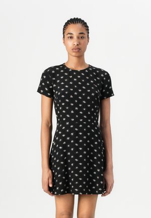 MINI DRESS - Day dress - black