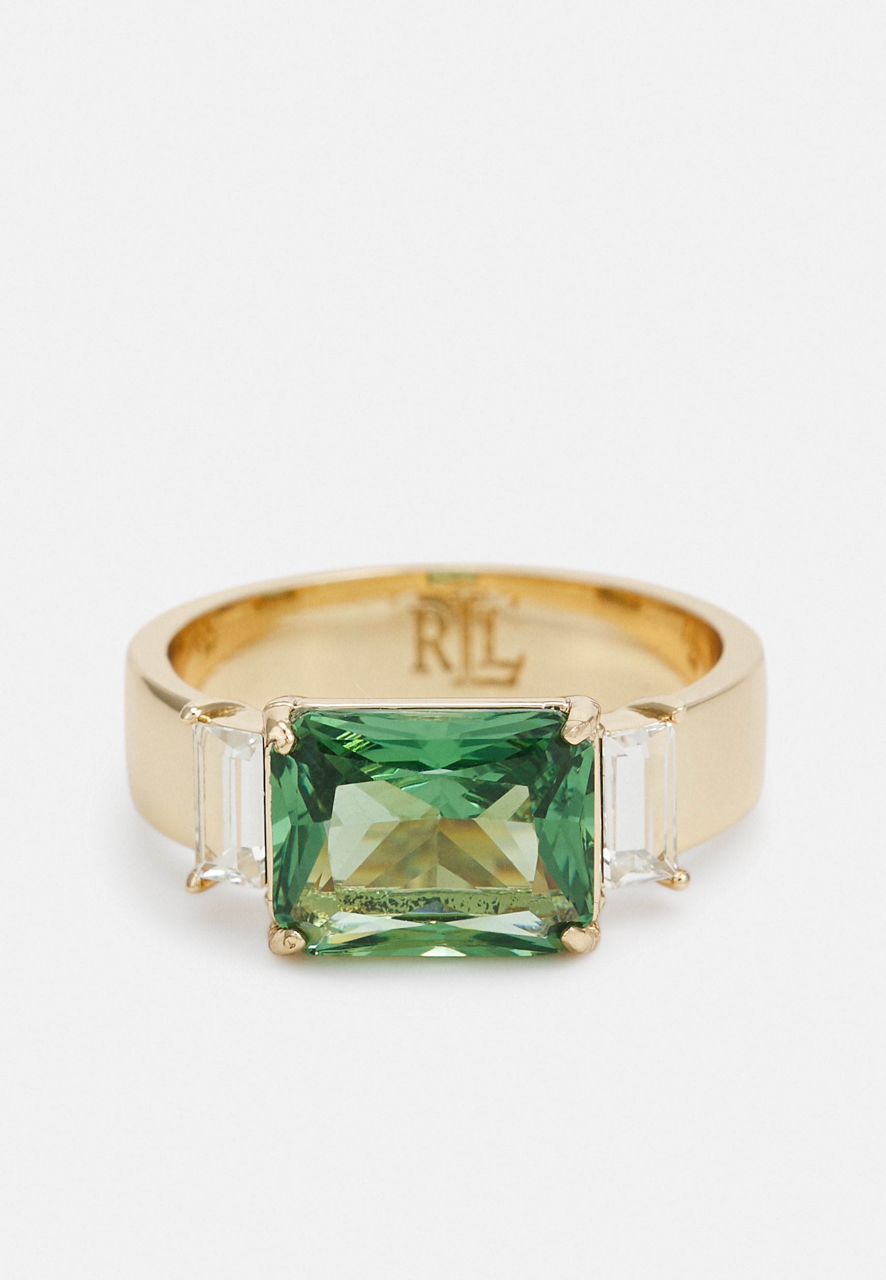 Lauren Ralph Lauren Ring - gold-coloured/green/gold-coloured - Zalando
