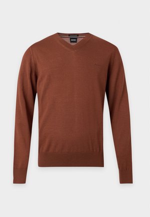 BOSS, Pullover - medium brown