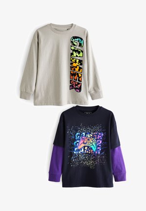 2 PACK LONG SLEEVE - Top dugih rukava - rainbow splat gamer