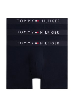 Tommy Hilfiger 3-PACK TH ORIGINAL LOGO BOXER BRIEFS - Μποξεράκια - navy blue/navy blue/navy blue