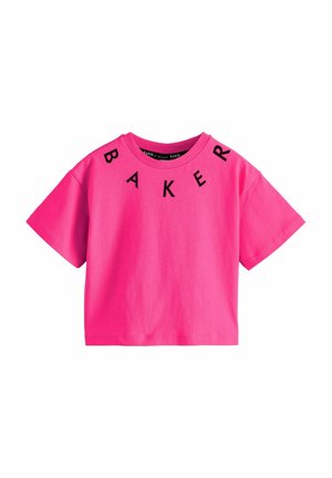 T-shirt con stampa - pink