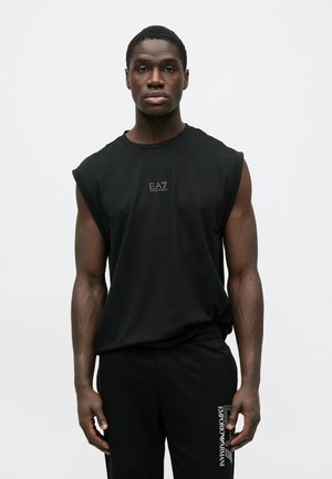 NATURAL VENTUS TANK - Μπλούζα - black