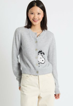 SNEEKY SNOOPY - Cardigan - light grey