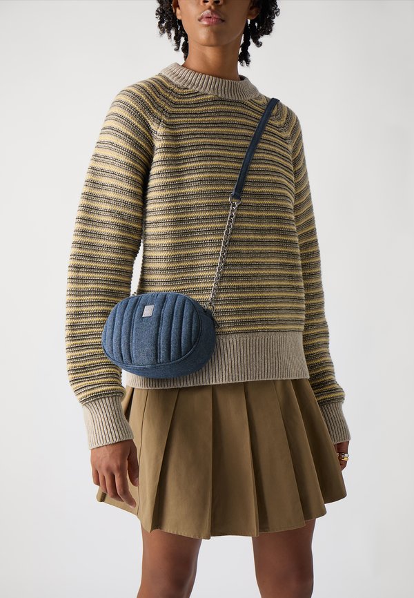 Cross body bag - blu denim