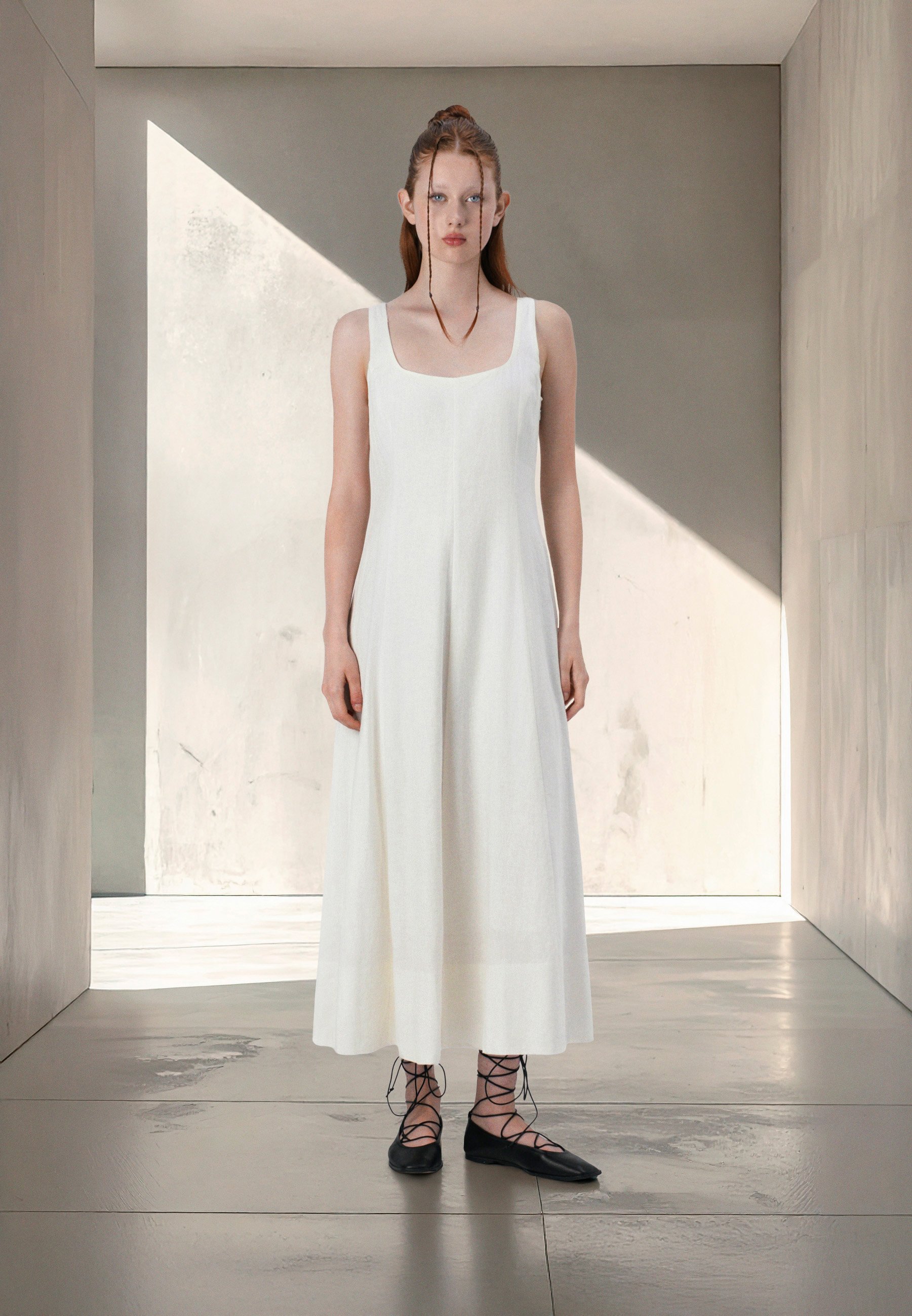 GAP NECK MAXI - Maxi dress - new off white/off-white - Zalando.co.uk GAP NECK MAXI - Maxi dress - new off white/off-white - Zalando.co.uk