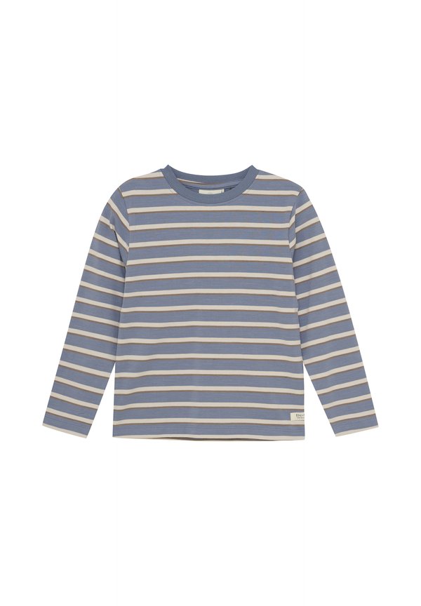 ENT-Shirt LS Stripe - Long sleeved top - flint stone