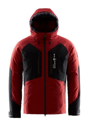 POLE - Down jacket - red dahlia