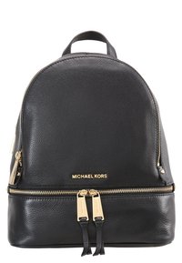 MICHAEL Michael Kors RHEA ZIP BACKPACK SMALL - Rucksack - black -  