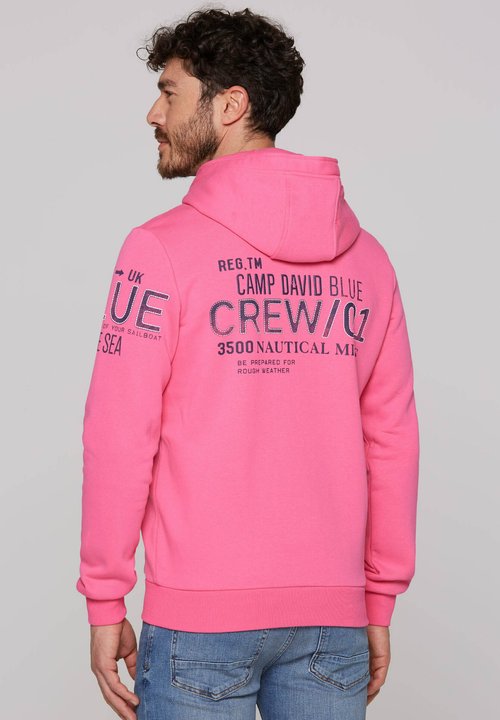 Zalando Camp David Pullover Herren Pink Camp David Hoodie