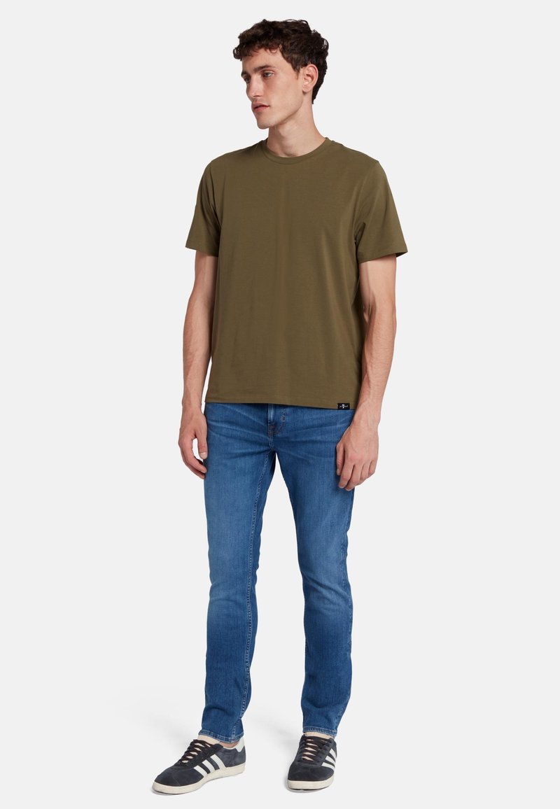 7 For All Mankind Jeans Tapered Fit blauw