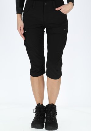 GLITTERTIND 3/4 W - Shorts - black/black