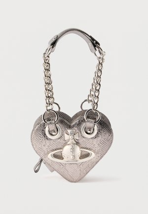 JULIET HEART CHAIN BAG - Kézitáska - silver-coloured