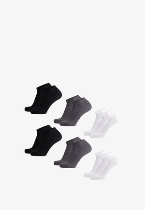 LOW-CUT 6 PACK - Calcetines tobilleros - black/ grey/white