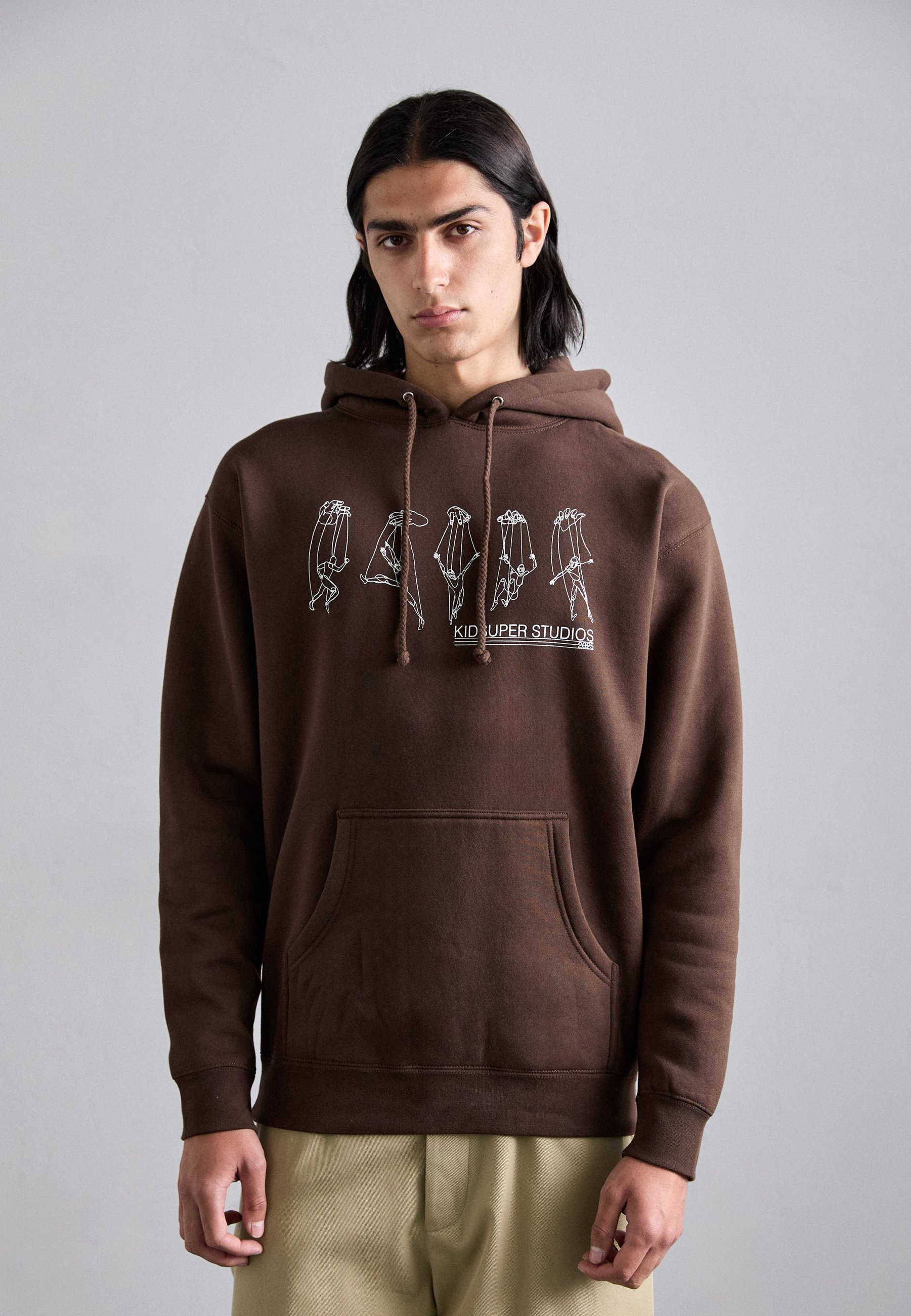 パーカー・フーディ KidSuper Lilac cotton blend Kidsuper Wave sweatshirt Ship Heavyweight Zip Up Hoodie [Lilac] - KidSuper
