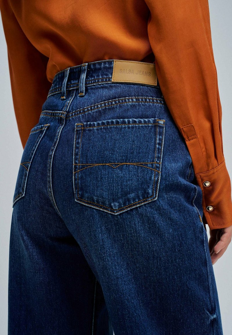 Salsa Jeans Pernera ancha blau/azul