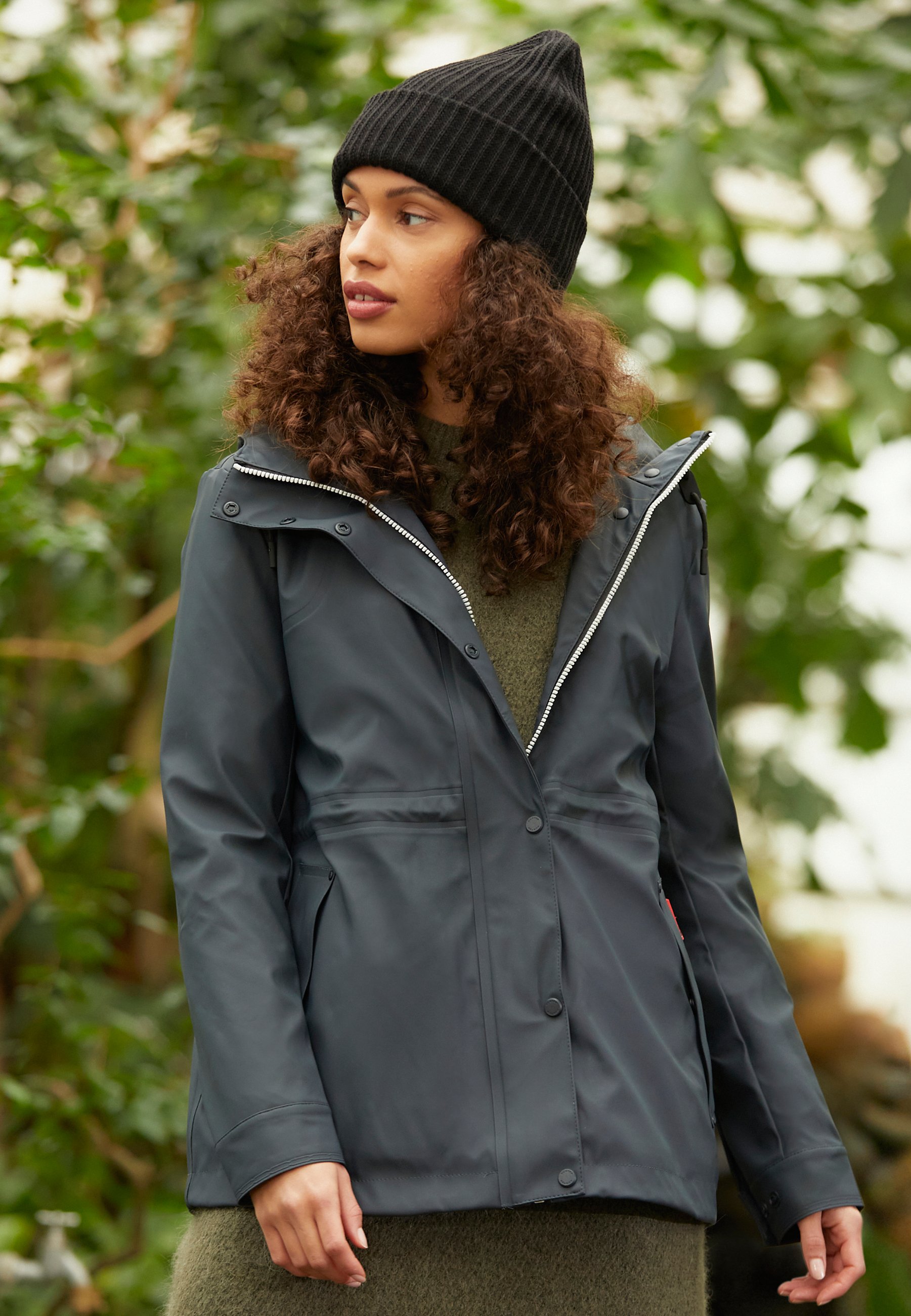 Hunter ORIGINAL WOMENS LIGHTWEIGHT JACKET - Chaqueta navy/azul marino