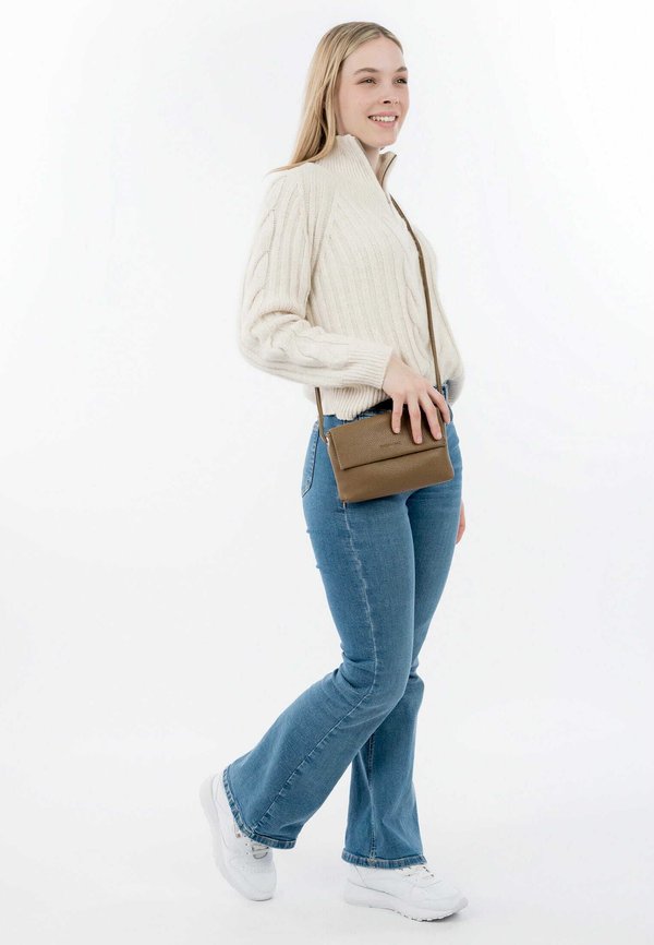 EMMA - Umhängetasche - darkmud