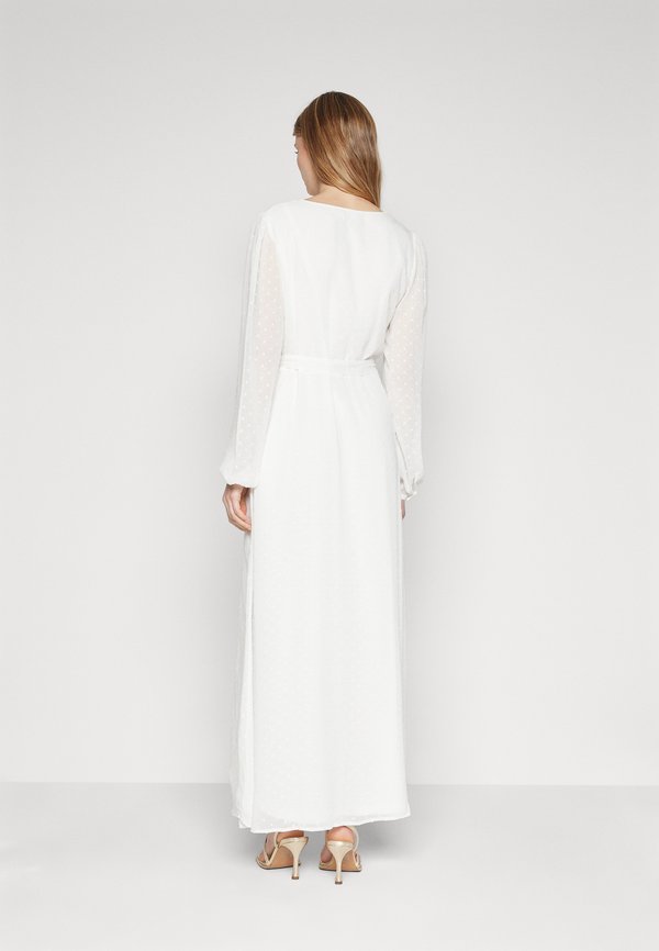 VIMALIANA V-NECK ANCLE DRESS - Occasion wear - cloud dancer4