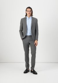 Lindbergh CHECKED MELANGE  - Dress - grey
