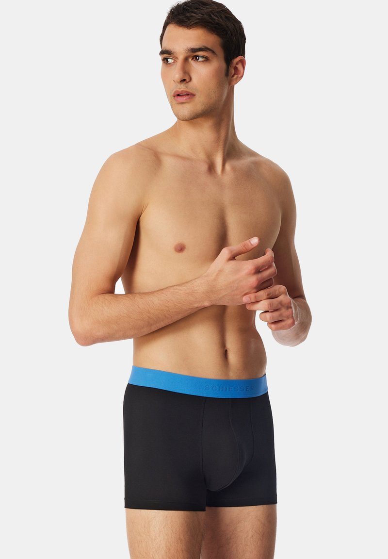 Schiesser 10ER-PACK - Boxerkalsong - navy