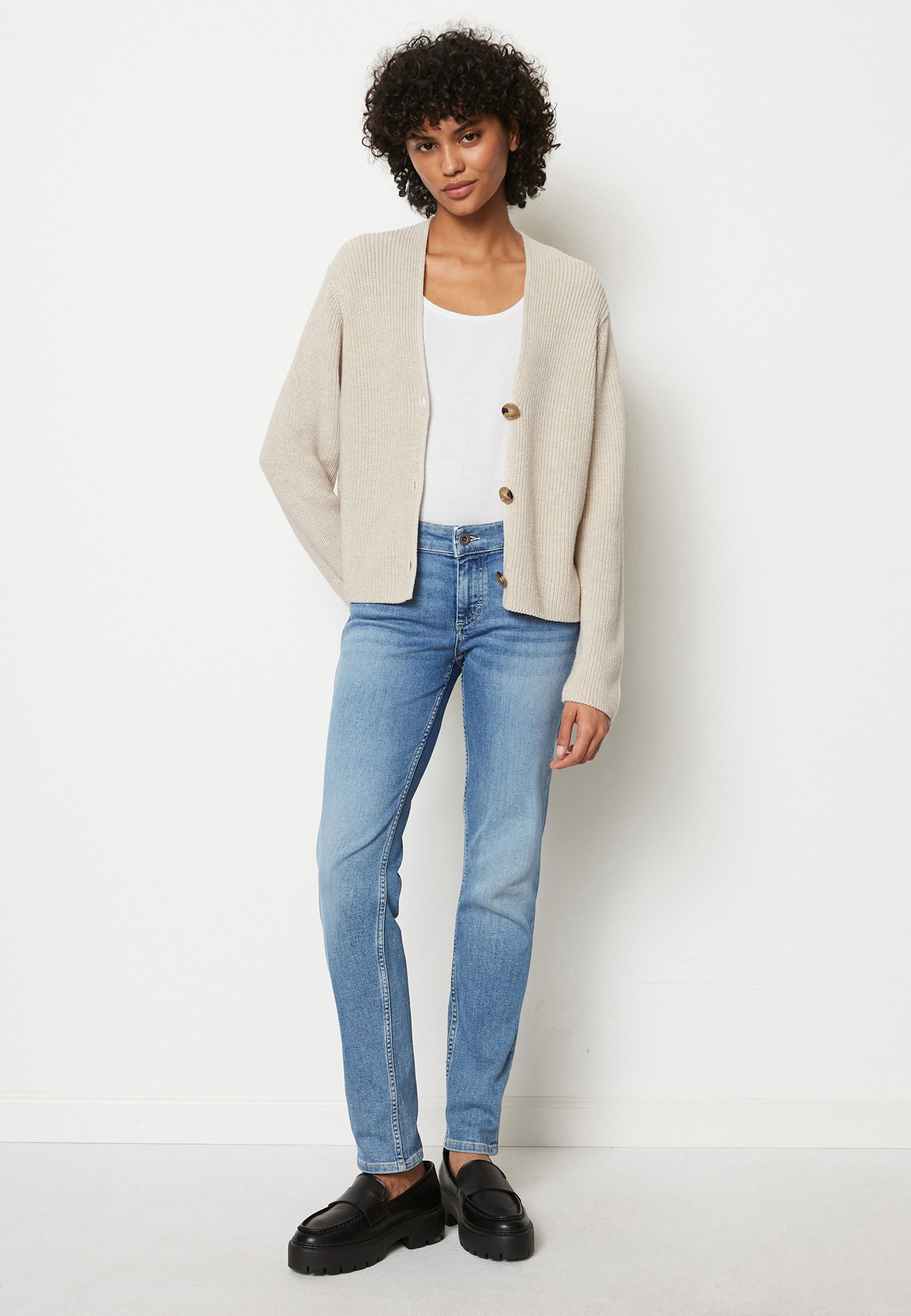 売れ筋商品|||マルコポーロ ニット&セーター レディース アウター CARDIGAN LONGSLEEVE V-NECK - Cardigan - sandy Tulip Cardigan - Tan | Levi's® US