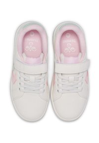 Hummel DERBY - Träningsskor - white pink