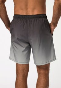 JP1880 WAISTBAND BATIK LOOK - Zwemshorts - black