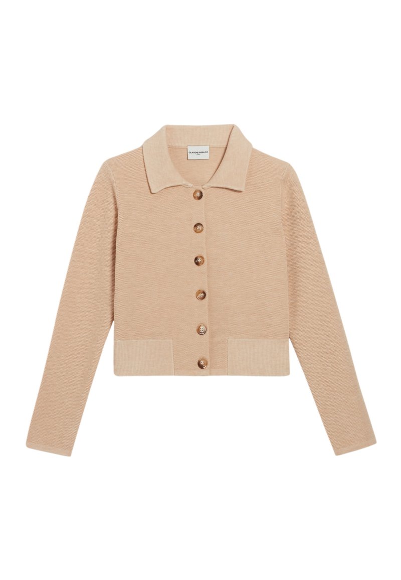 CLAUDIE PIERLOT Vest zandkleur